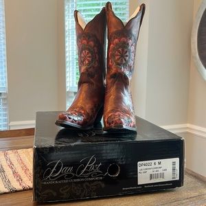 Dan Post Cowboy Boots Size 6m